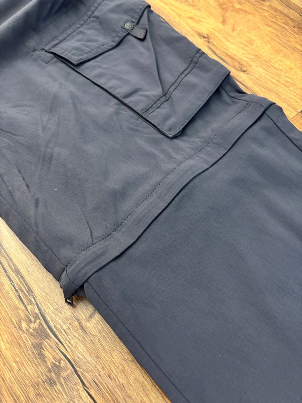 Prana Sage 3 in 1 Convertible Pants Coal Grey Women’s - Picture 9 of 9